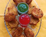 A picture of step 4 of Sweet Potato Cutlets.