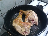 Pollo a la mostaza
