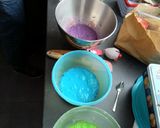Une image de l'étape 6 de Gâteau multicolore.