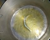 A picture of step 1 of Sphageti with irish and fish.
