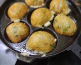 A picture of step 5 of #SIS#Uraddal appe(veg with coriander,pudina onion,tomato chutney.