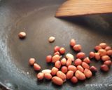 A picture of step 1 of Drumsticks sabji in sweet and sour gravy.