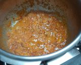 A picture of step 2 of Green Tuvar purple yams sabji.