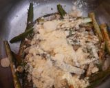 A picture of step 2 of Kurkuri bhindi.
