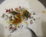Foto langkah ke 2 dari resep Bakwan Keladi x Saus Pedas Manis.