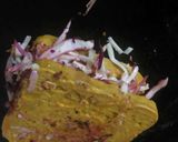 A picture of step 4 of Beetroot pudla sandwich.