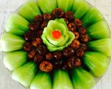 Hình bước làm 10 của món Cải thìa sốt dầu hào chay !