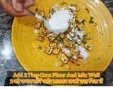 A picture of step 4 of Paneer Popcorns 📌.
