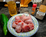 Foto del paso 1 de la receta: Conejo guisado con patatas y pimiento verde