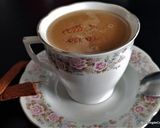 Une image de l'étape 3 de Atole café et cannelle.