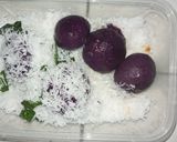 Foto langkah ke 8 dari resep Klepon Ubi Ungu aroma Pandan.