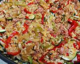 Foto del paso 1 de la receta: Verduritas en salsa madre y longaniza