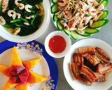 Hình bước làm 3 của món Mâm cơm đủ chất 7