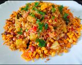A picture of step 6 of Red Rice Poha.