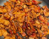 Foto del paso 5 de la receta: Seitán con cebolla y setas (veggie)