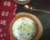 A picture of step 5 of Halim seeds milk.