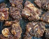 Gambar langkah 2 resipi Pan Fried Teriyaki Lamb Shoulder.