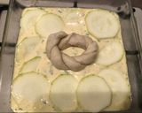 Pas rețetă Quiche cu brânză de capră și dovlecei 2 fotografie