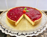 Foto del paso 9 de la receta: Tarta de yogur con mermelada de frambuesas