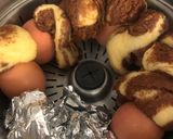 Une image de l'étape 6 de Marbrés œufs de Pâques à la vapeur au Companion.
