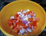 A picture of step 1 of Thousand Island Sandwich.