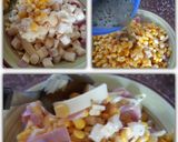 Foto del paso 1 de la receta: Tarde de jamón, queso, choclos y palmitos