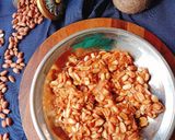A picture of step 15 of Peanut Chikki.