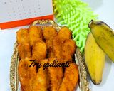Foto langkah ke 3 dari resep Pisang goreng pasir(tepung roti).