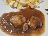Solomillo de cerdo con salsa al Pedro Ximénez