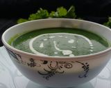 A picture of step 5 of Green Glory Soup.