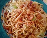 Foto langkah ke 6 dari resep Mie goreng telor.
