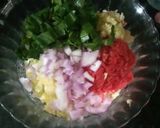 A picture of step 1 of Suji oats handvo pops.