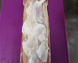 Foto del paso 2 de la receta: Rollitos de calabacín y bacon