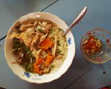 Hình bước làm 3 của món Bún măng gà