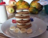 Foto del paso 5 de la receta: Pancakes veganos de plátano