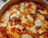Foto langkah ke 6 dari resep Spicy Cheese Beef Enoki.