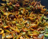 A picture of step 3 of Spiny gourd(Kakrol) garlic fry.