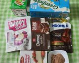 Foto langkah ke 1 dari resep Matcha Cheese Chocolate Pudding.