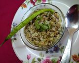 A picture of step 7 of Coconut chutney.