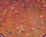 A picture of step 6 of Borachos "Drunken Beans".