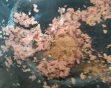 A picture of step 2 of Rajma curry.