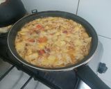 Foto del paso 4 de la receta: Tortilla de papas con mozzarella