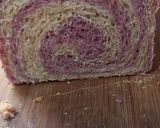 Foto langkah ke 5 dari resep Roti Tawar Gandum Ubi Ungu.
