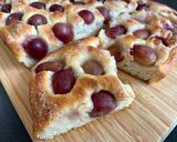 A picture of step 8 of Sweet Focaccia with Grapes.