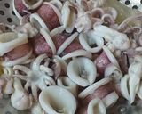 Gambar langkah 3 resipi Sotong Masak Tinta.