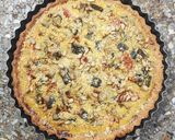 Foto del paso 9 de la receta: 🥧🍅🍆🧅Tarta de verduras de estación con masa integral con mix de semillas y levadura 🧅🍆🍅🥧