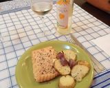 Foto del paso 4 de la receta: Salmón con lo que había