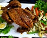 Moroccon chicken roast with chick pea salad recipe step 2 photo