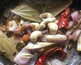 A picture of step 1 of Paneer butter masala.