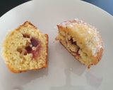 A picture of step 8 of Donut style muffins!!!! (No frying required!!).